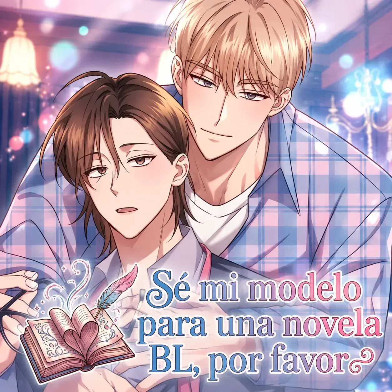 Sé mi modelo para una novela BL, por favor