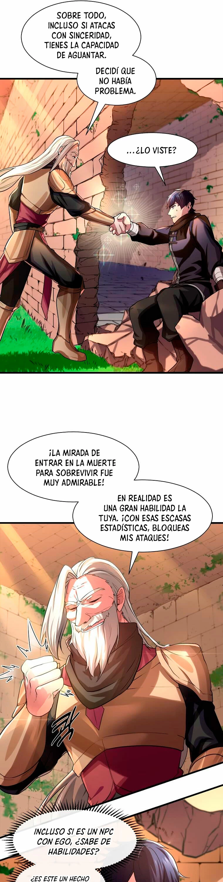 Subiendo de nivel con las mejores habilidades Capitulo 10 página 12