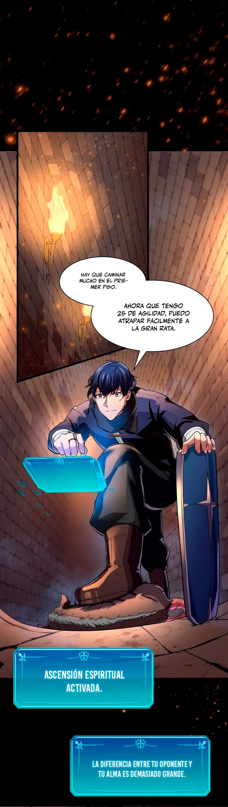 Subiendo de nivel con las mejores habilidades Capitulo 12 página 17