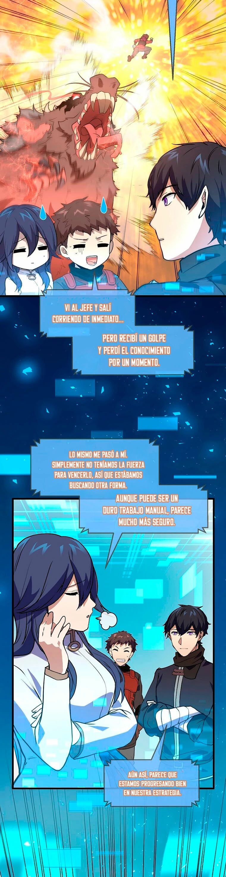 Subiendo de nivel con las mejores habilidades Capitulo 20 página 35