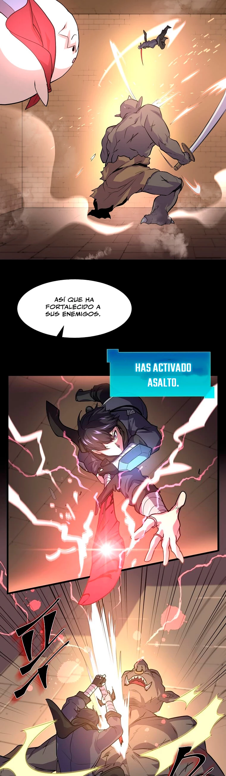 Subiendo de nivel con las mejores habilidades Capitulo 26 página 8