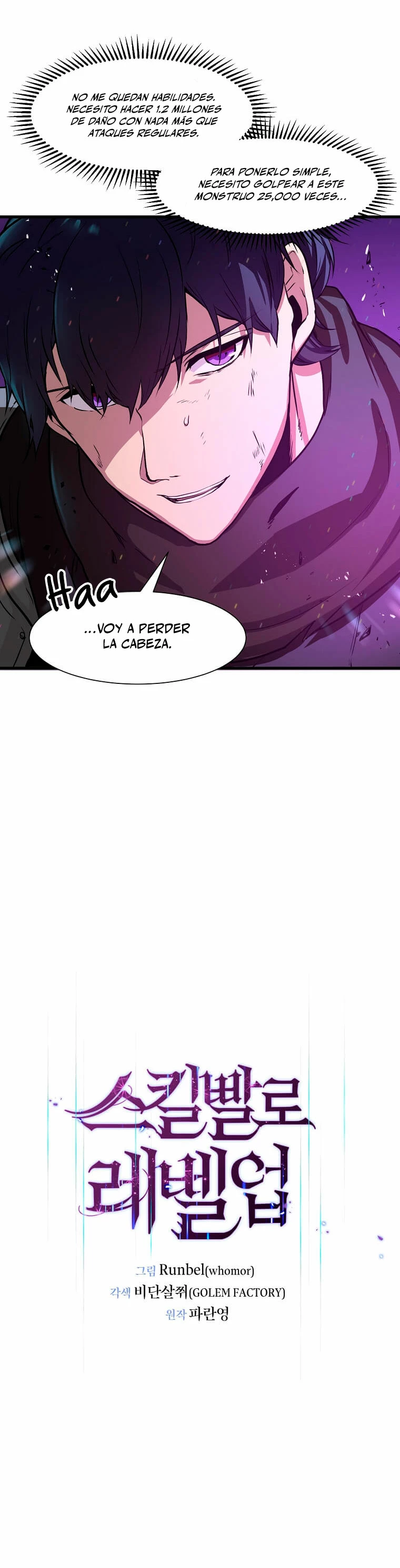 Subiendo de nivel con las mejores habilidades Capitulo 3 página 28
