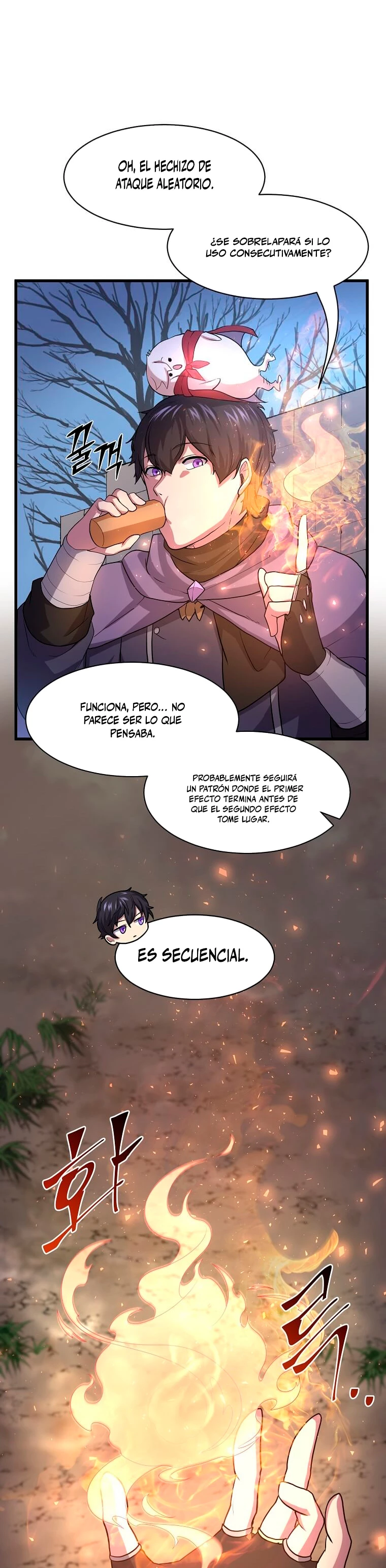 Subiendo de nivel con las mejores habilidades Capitulo 31 página 21