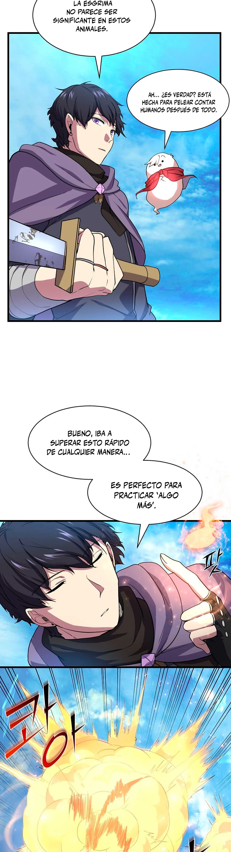 Subiendo de nivel con las mejores habilidades Capitulo 34 página 17