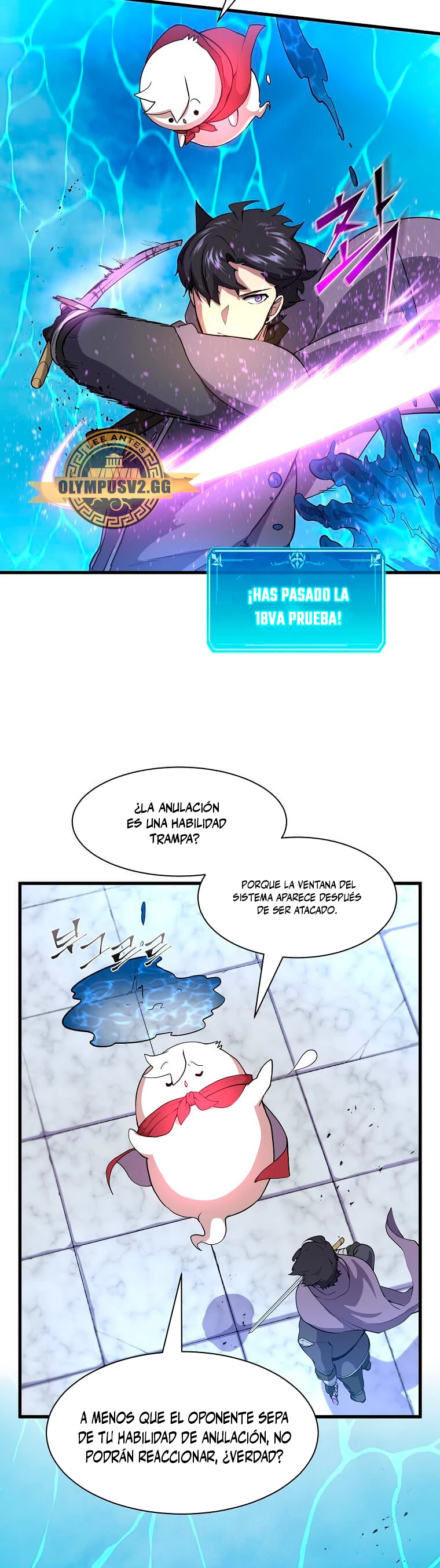 Subiendo de nivel con las mejores habilidades Capitulo 35 página 21