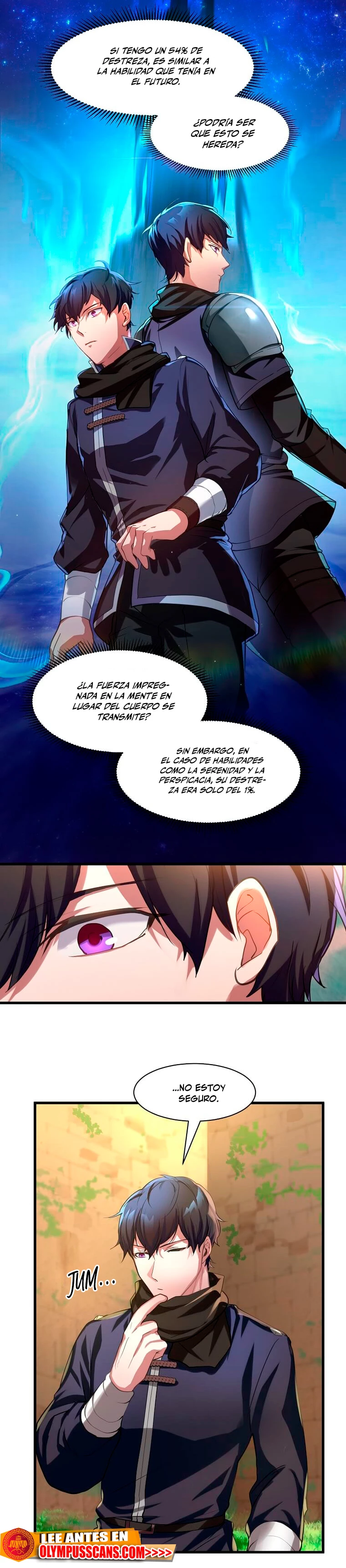 Subiendo de nivel con las mejores habilidades Capitulo 8 página 38