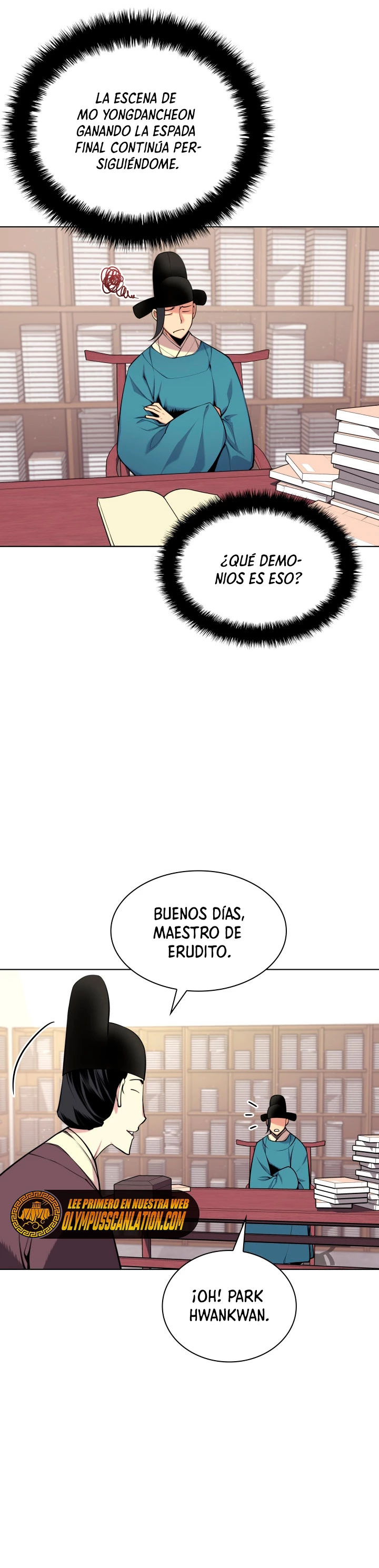 Registros del Erudito Espadachín Capitulo 3 página 38