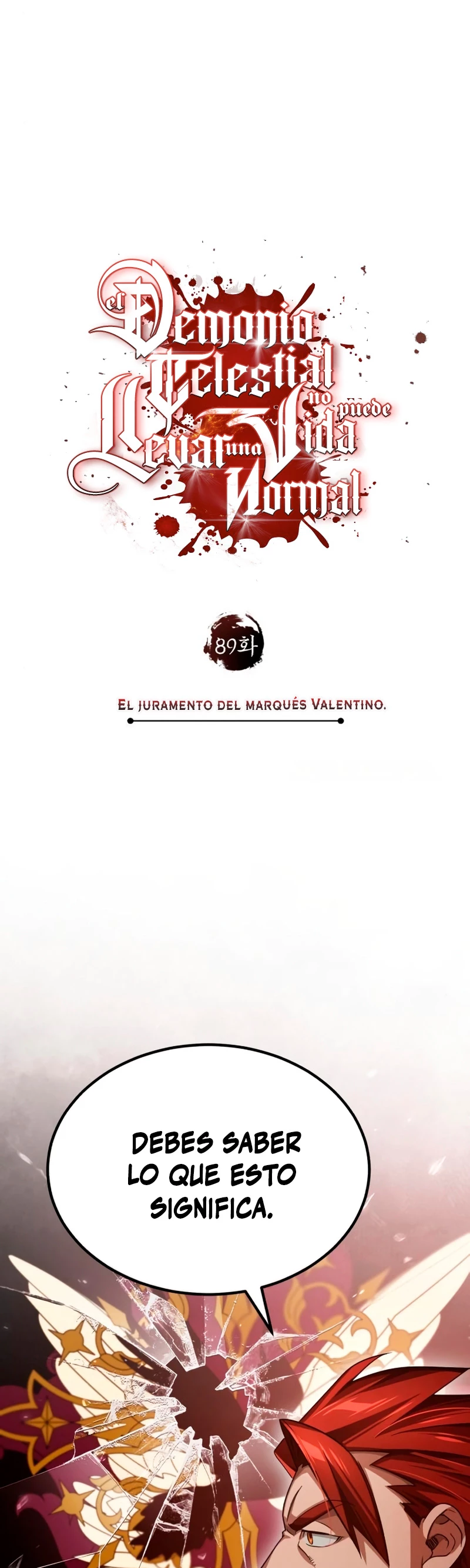 El demonio celestial no puede llevar una vida normal Capitulo 89 página 39