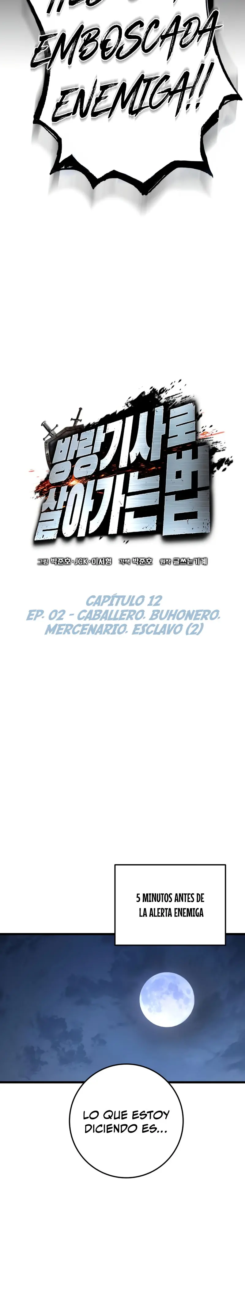 El Ascenso del Caballero Errante Capitulo 12 página 14
