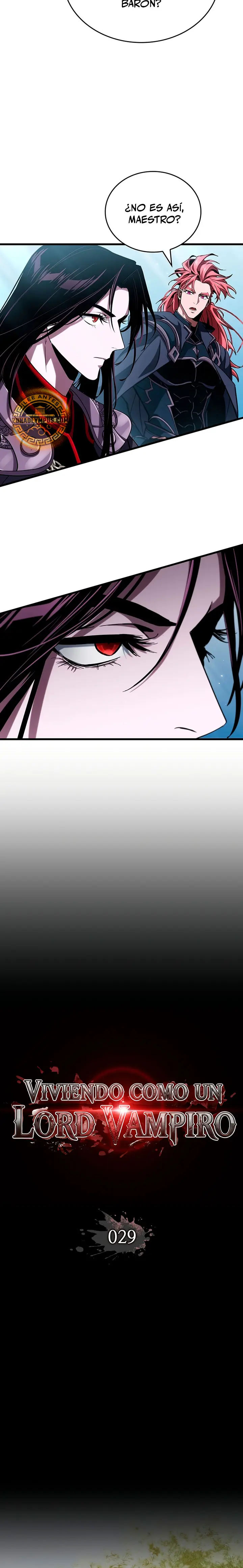 Viviendo como un Lord Vampiro Capitulo 29 página 8
