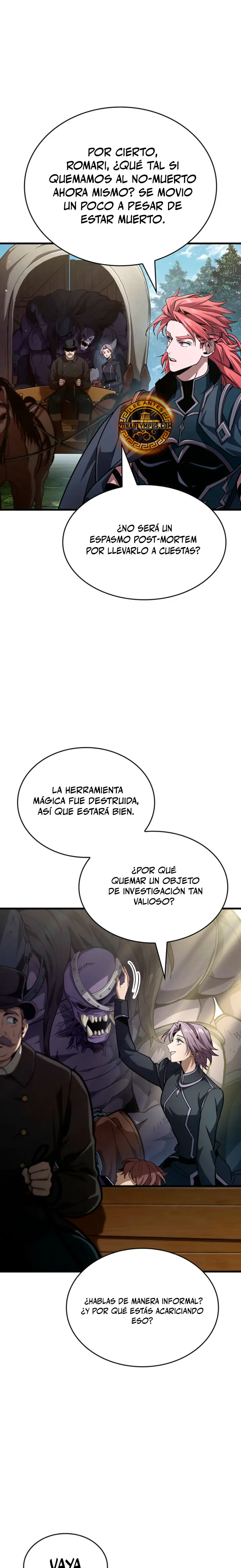 Viviendo como un Lord Vampiro Capitulo 42 página 5