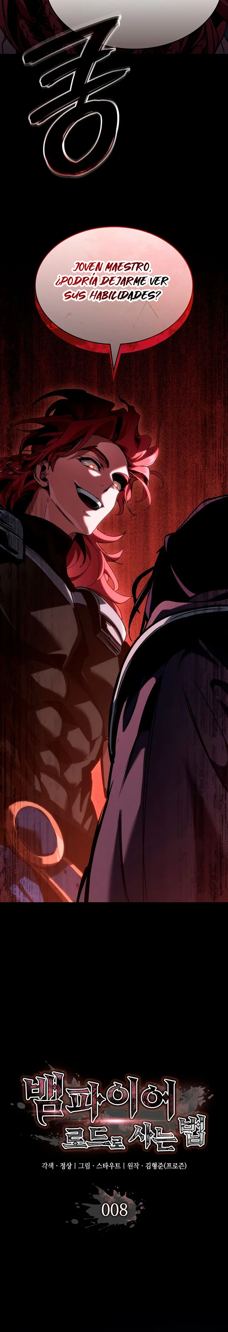 Viviendo como un Lord Vampiro Capitulo 8 página 19