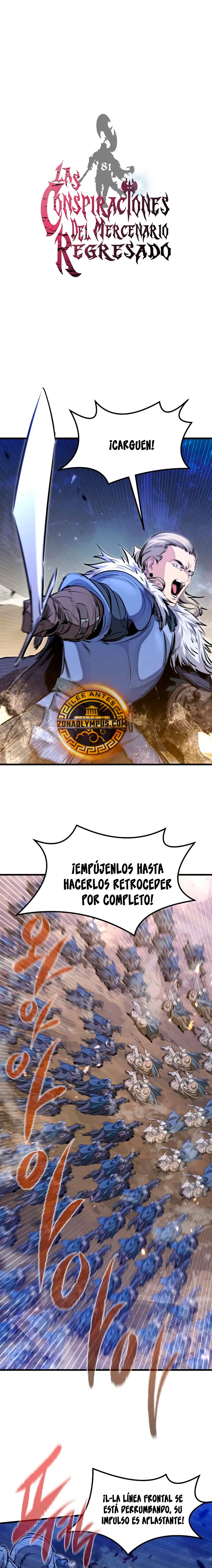 Las conspiraciones del mercenario regresado Capitulo 81 página 2