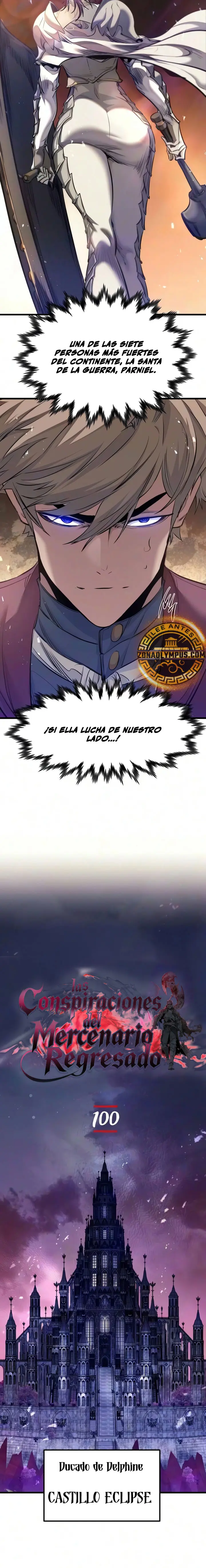 Las conspiraciones del mercenario regresado Capitulo 100 página 10