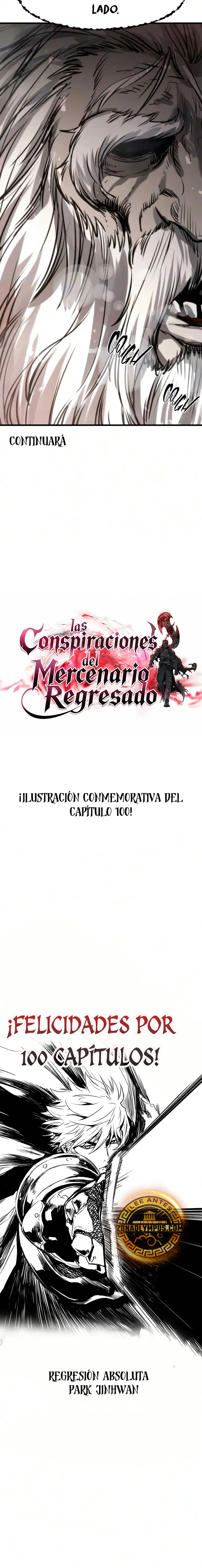 Las conspiraciones del mercenario regresado Capitulo 100 página 30