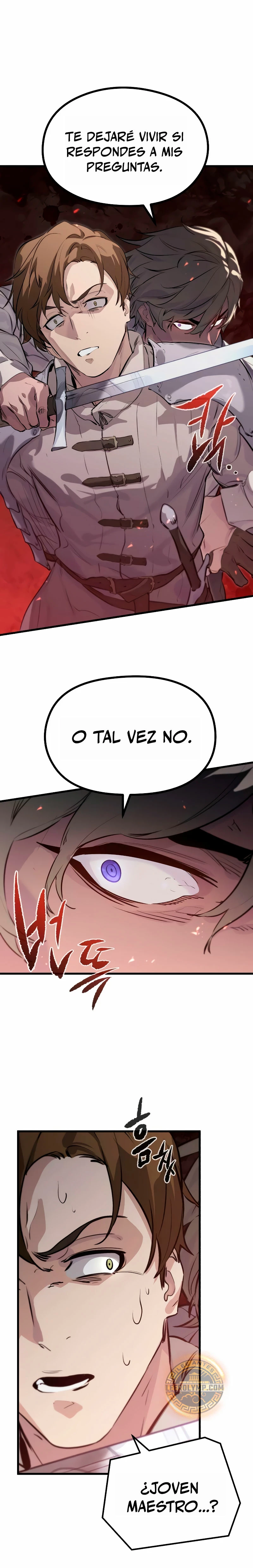 Las conspiraciones del mercenario regresado Capitulo 1 página 32