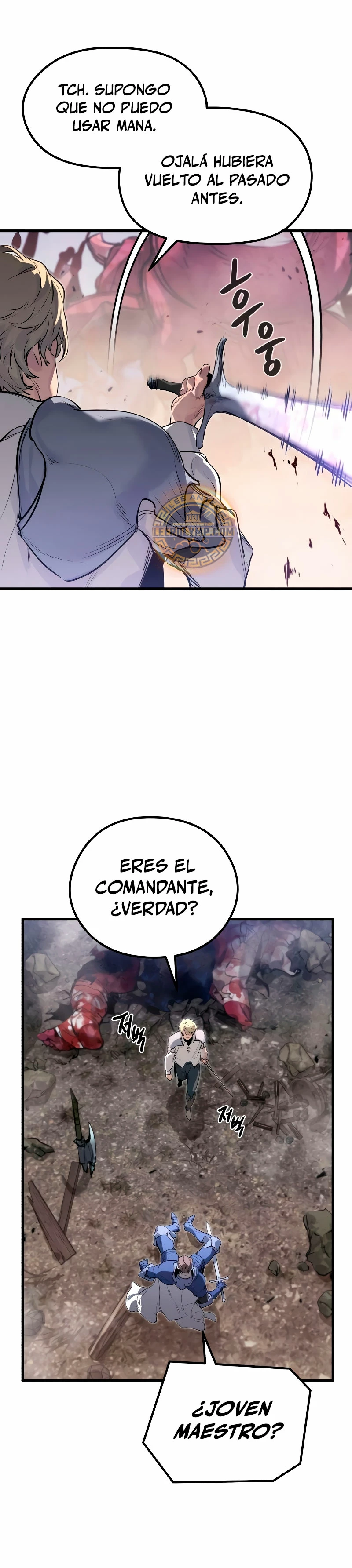 Las conspiraciones del mercenario regresado Capitulo 1 página 65