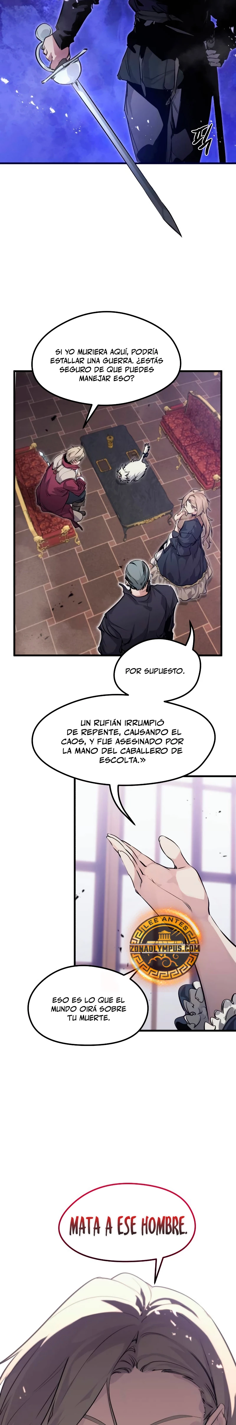 Las conspiraciones del mercenario regresado Capitulo 10 página 33