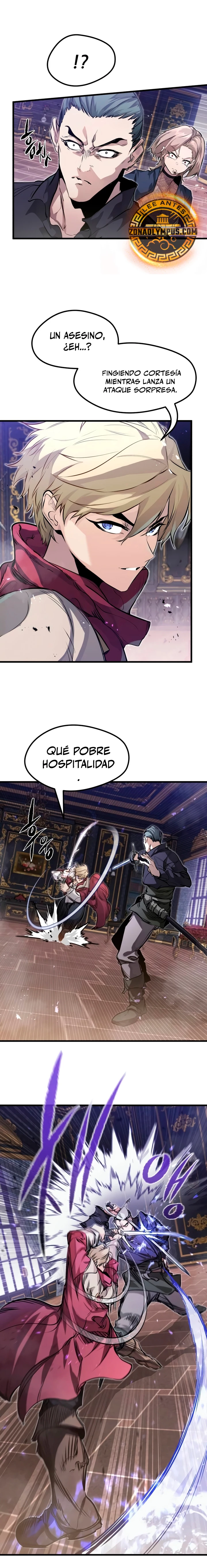 Las conspiraciones del mercenario regresado Capitulo 11 página 6