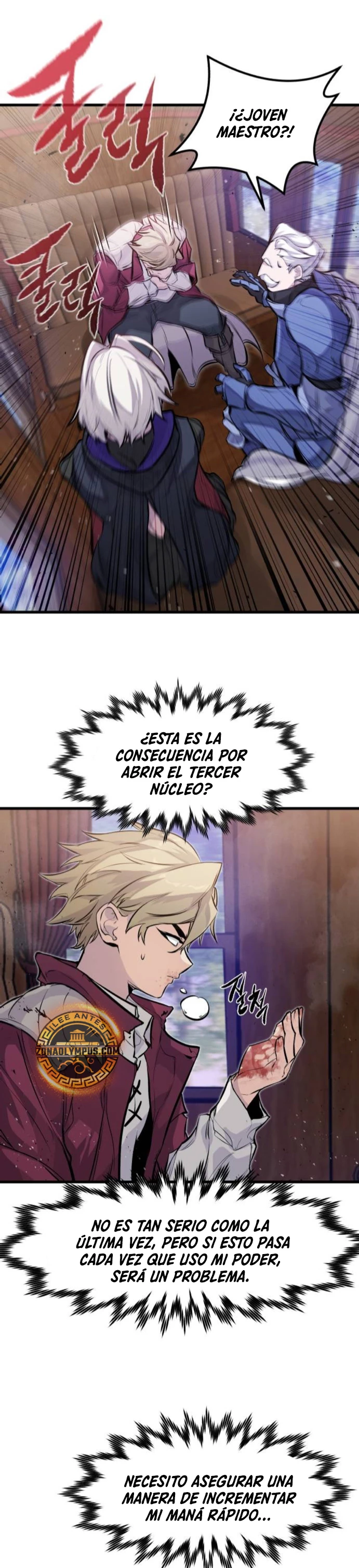 Las conspiraciones del mercenario regresado Capitulo 13 página 24