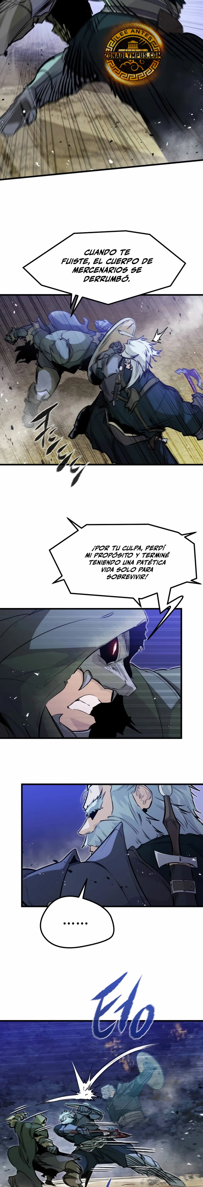 Las conspiraciones del mercenario regresado Capitulo 16 página 4