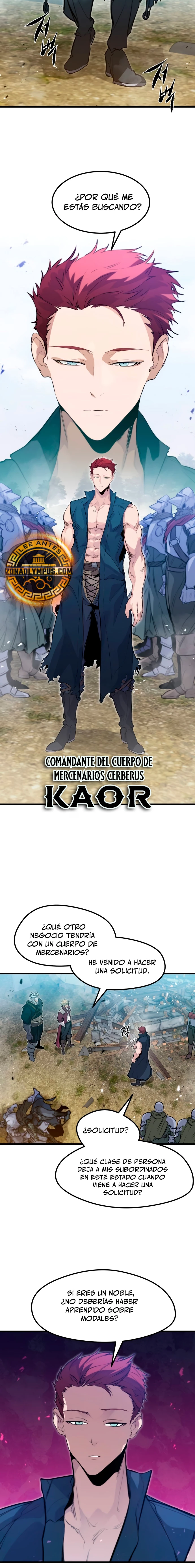 Las conspiraciones del mercenario regresado Capitulo 18 página 10