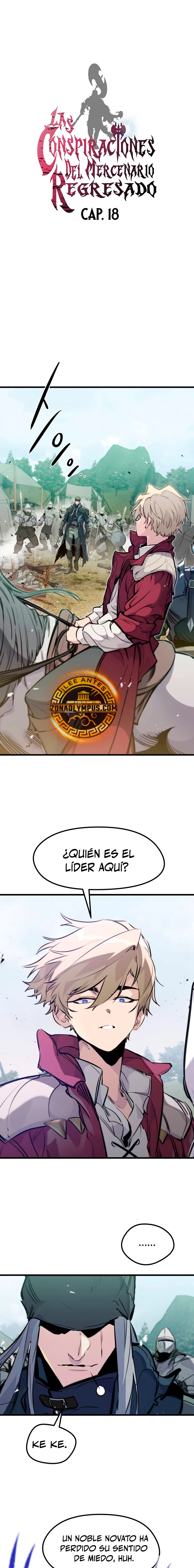 Las conspiraciones del mercenario regresado Capitulo 18 página 2