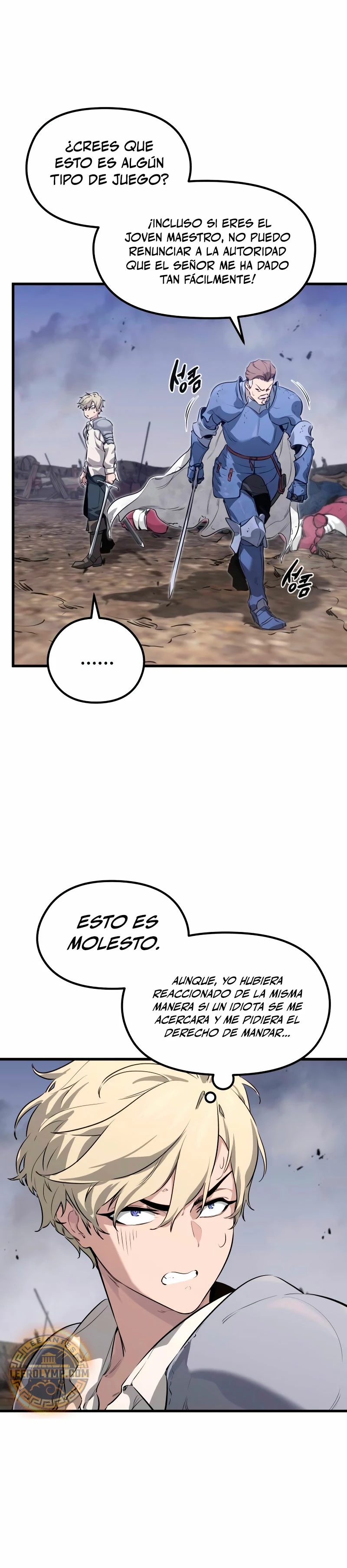 Las conspiraciones del mercenario regresado Capitulo 2 página 4