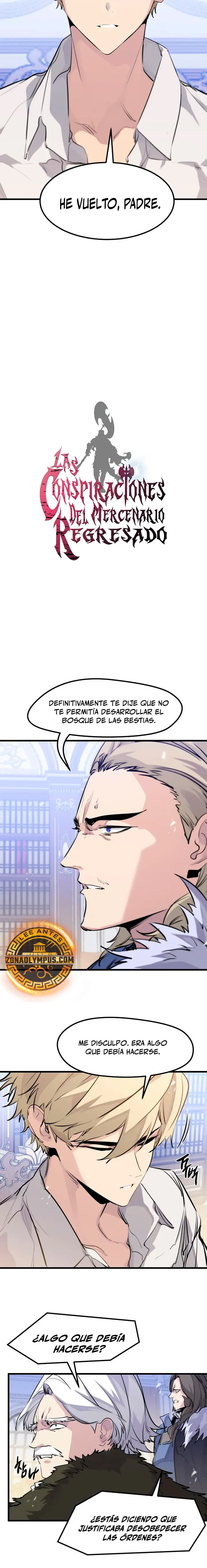 Las conspiraciones del mercenario regresado Capitulo 28 página 4