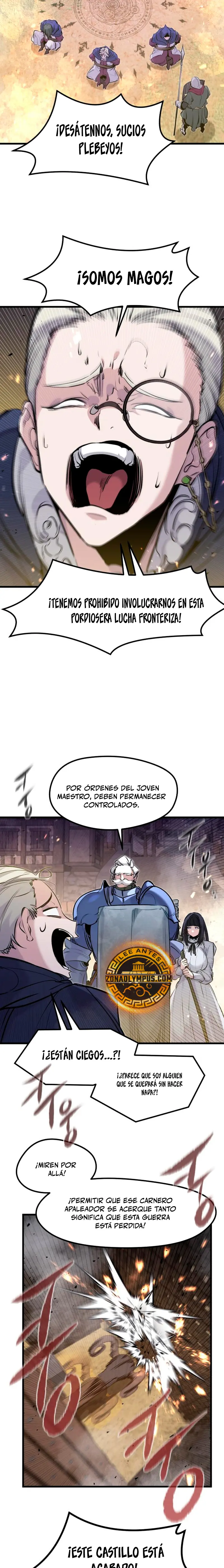 Las conspiraciones del mercenario regresado Capitulo 37 página 14