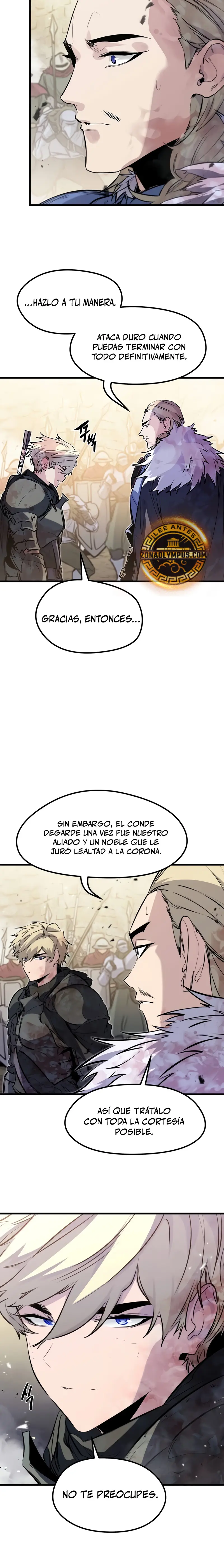 Las conspiraciones del mercenario regresado Capitulo 43 página 16