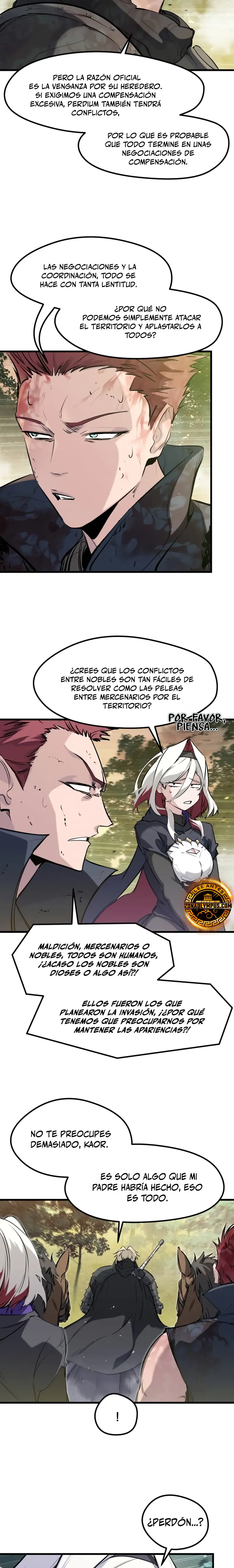 Las conspiraciones del mercenario regresado Capitulo 44 página 4