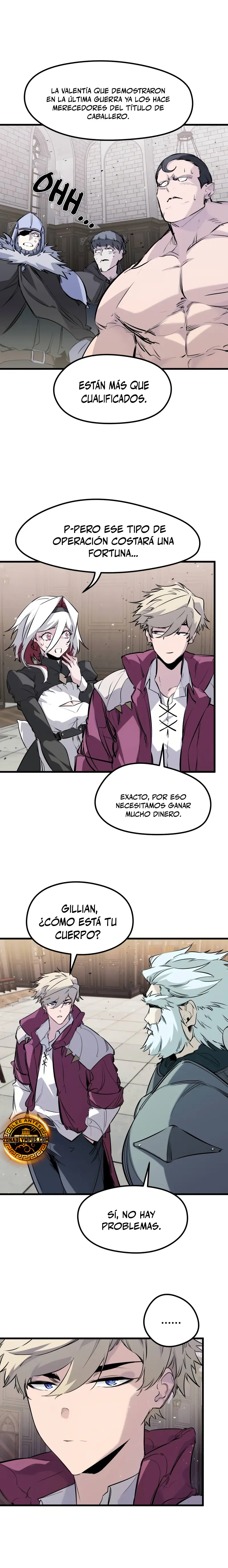 Las conspiraciones del mercenario regresado Capitulo 45 página 12