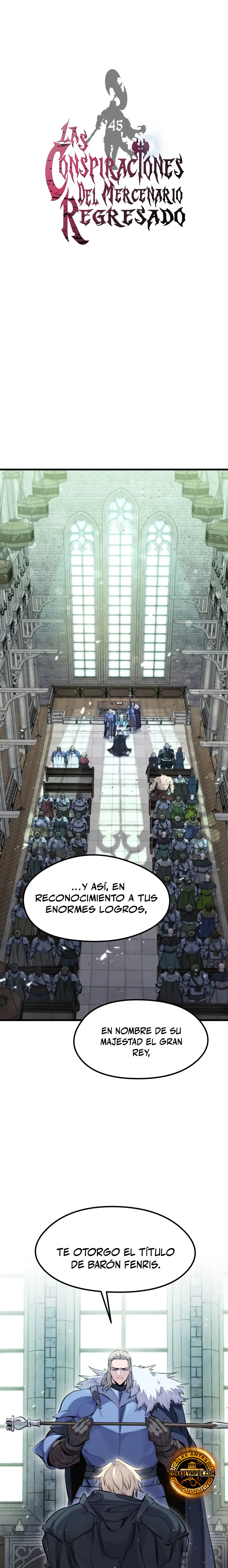 Las conspiraciones del mercenario regresado Capitulo 45 página 2