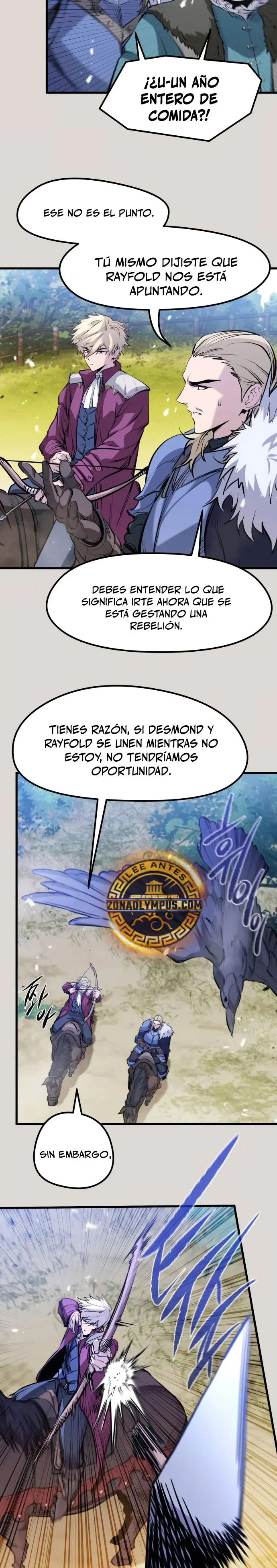 Las conspiraciones del mercenario regresado Capitulo 50 página 9