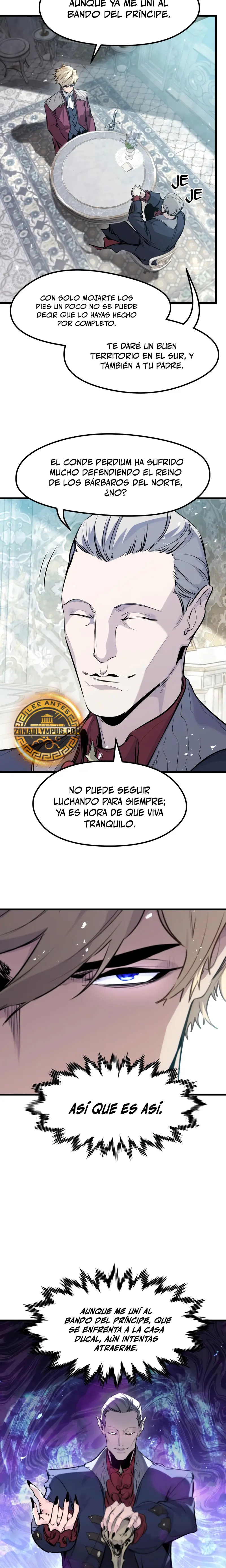 Las conspiraciones del mercenario regresado Capitulo 55 página 15