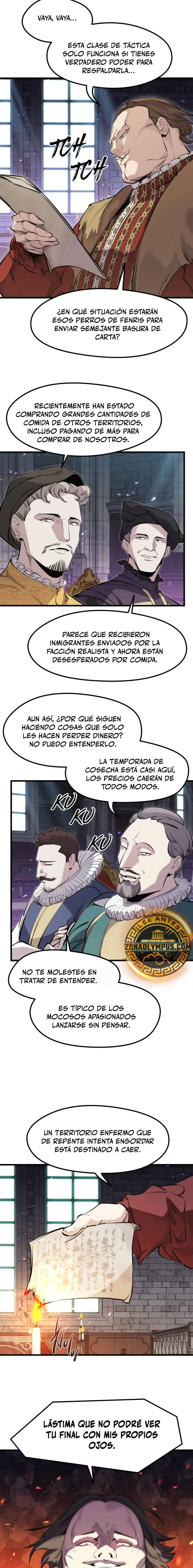 Las conspiraciones del mercenario regresado Capitulo 58 página 8
