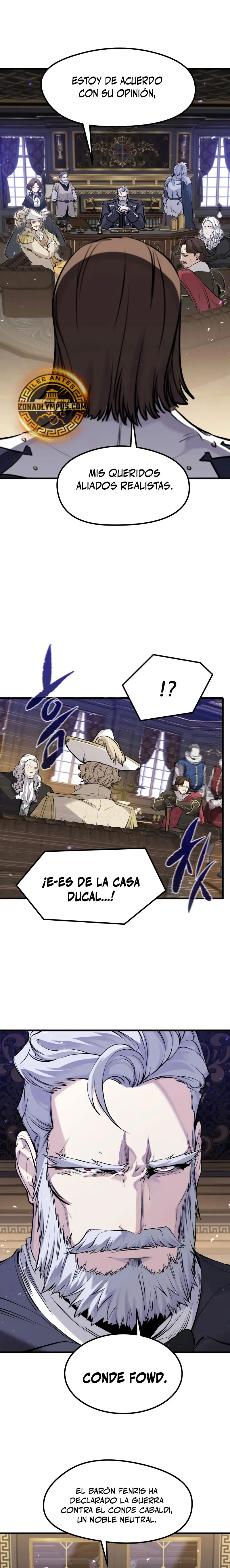 Las conspiraciones del mercenario regresado Capitulo 59 página 15
