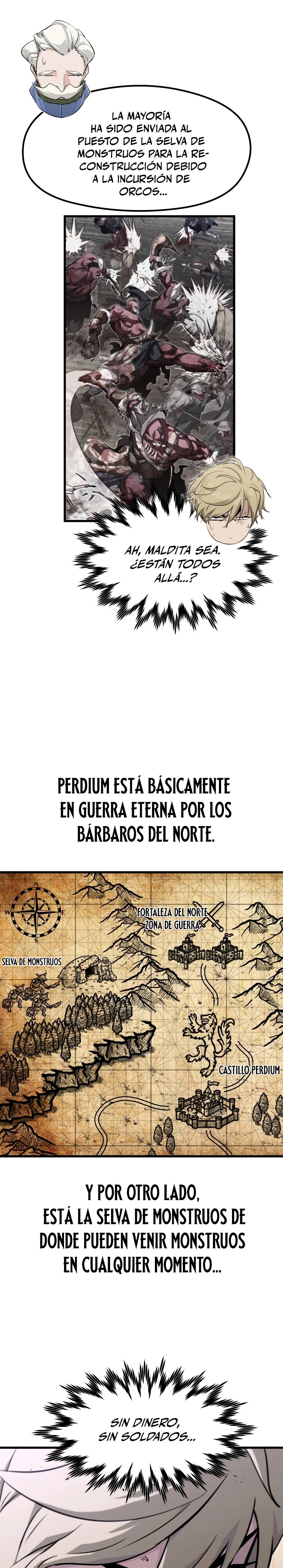 Las conspiraciones del mercenario regresado Capitulo 6 página 34