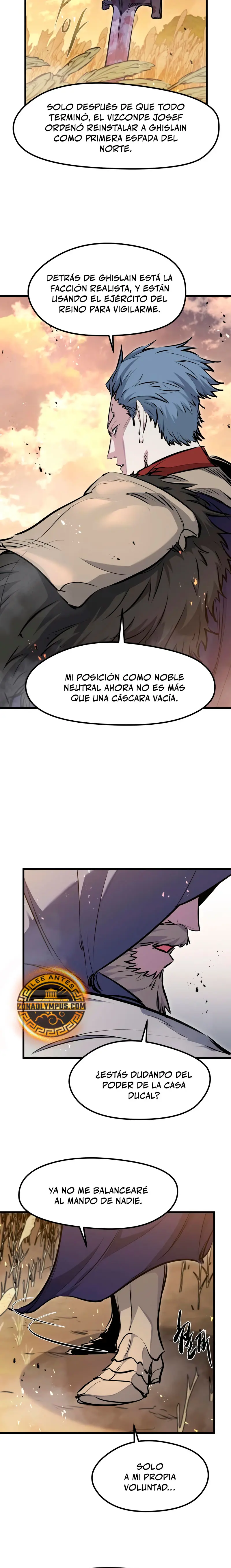Las conspiraciones del mercenario regresado Capitulo 67 página 21