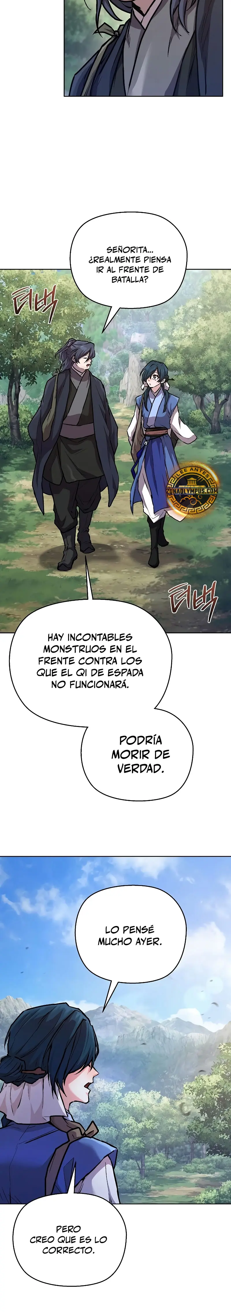 Renacido en el Campo de Batalla Demoníaco Capitulo 7 página 21