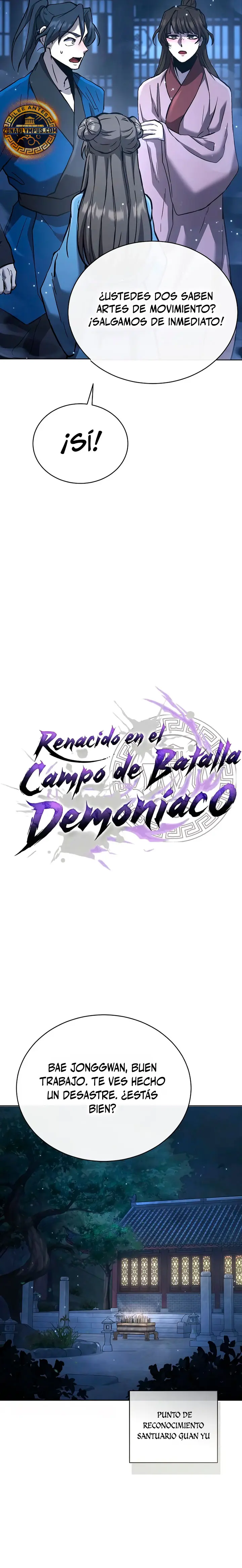 Renacido en el Campo de Batalla Demoníaco Capitulo 30 página 16
