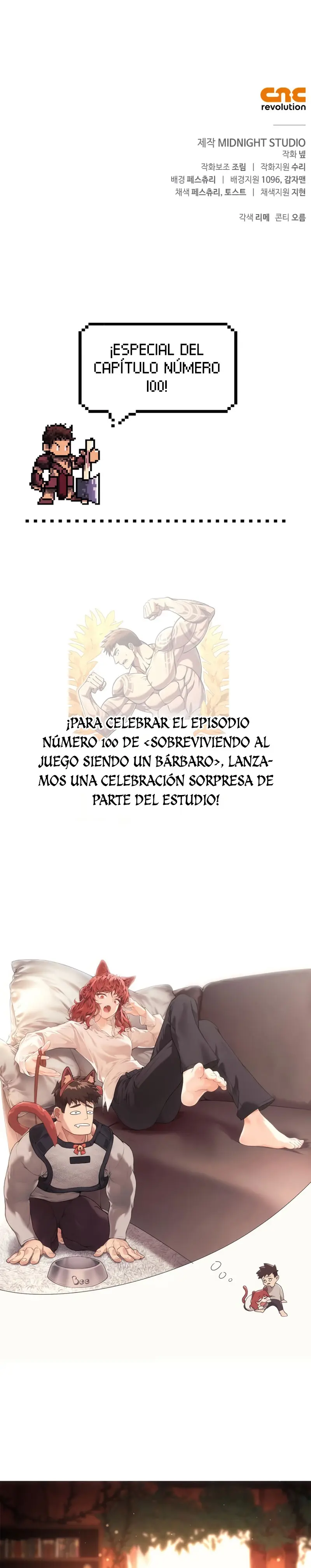 Sobreviviendo al Juego Siendo un Barbaro Capitulo 100 página 47