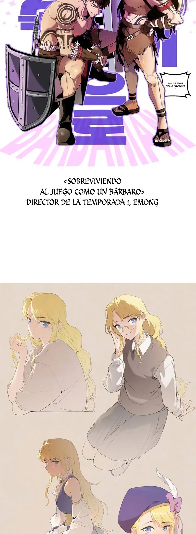 Sobreviviendo al Juego Siendo un Barbaro Capitulo 111 página 54