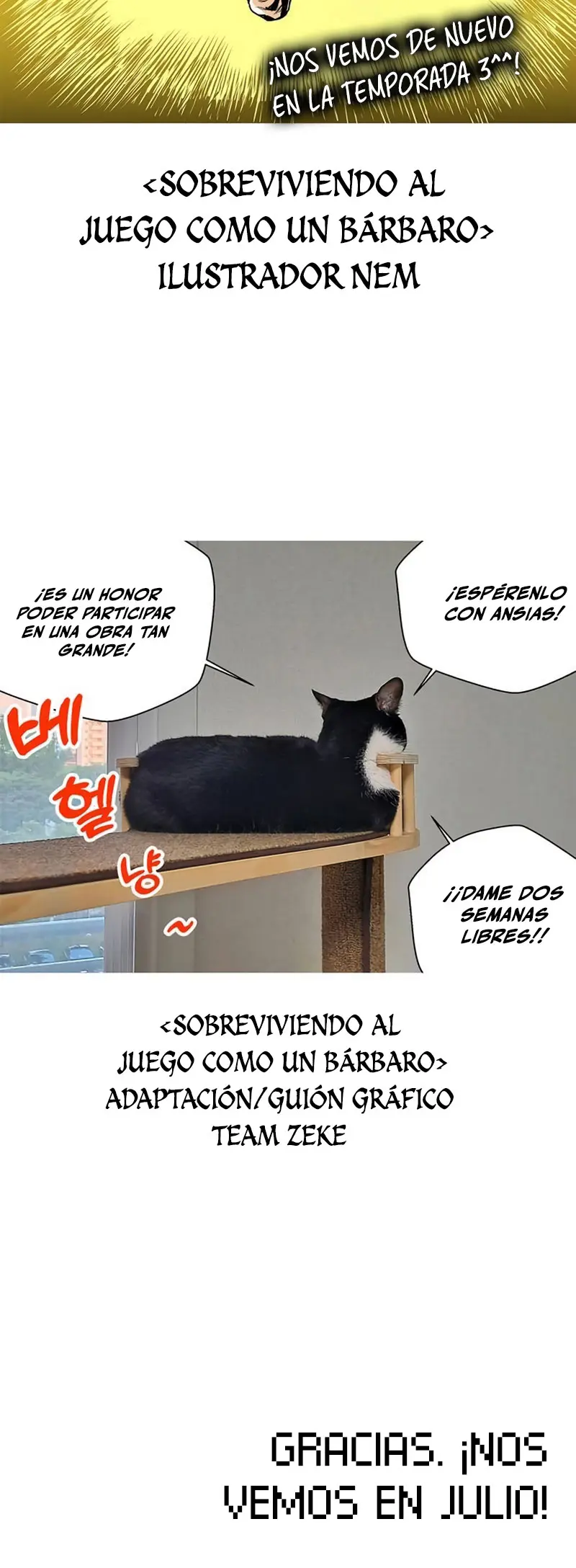 Sobreviviendo al Juego Siendo un Barbaro Capitulo 111 página 56