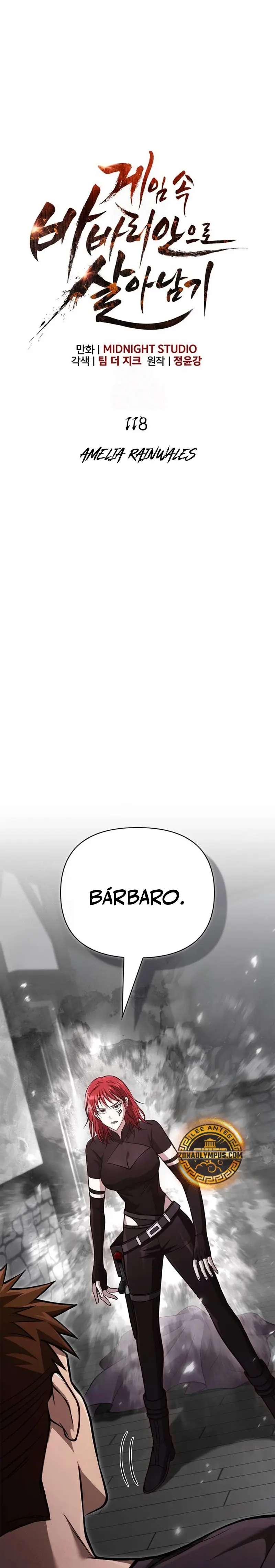 Sobreviviendo al Juego Siendo un Barbaro Capitulo 118 página 12