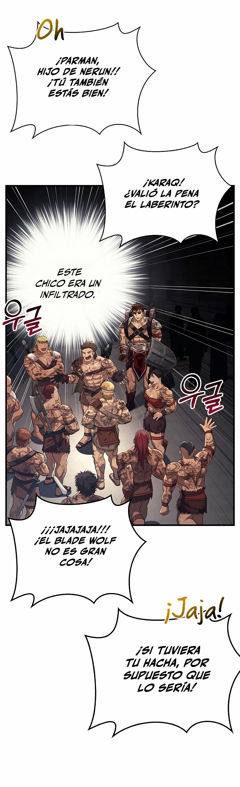 Sobreviviendo al Juego Siendo un Barbaro Capitulo 14 página 7