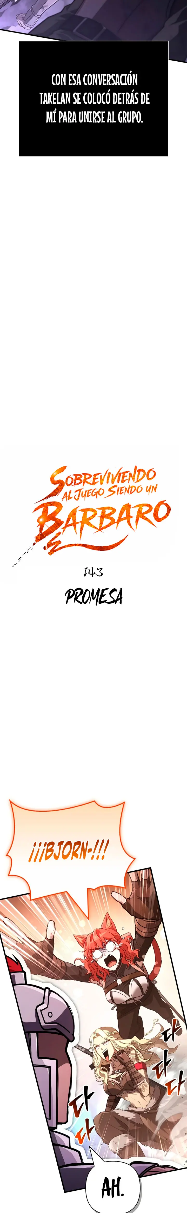 Sobreviviendo al Juego Siendo un Barbaro Capitulo 143 página 9