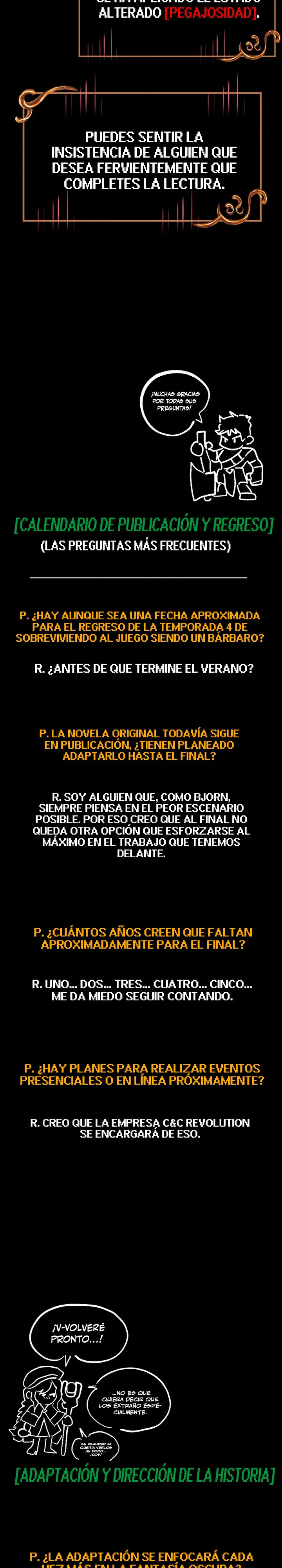 Sobreviviendo al Juego Siendo un Barbaro Capitulo 152.6 página 22