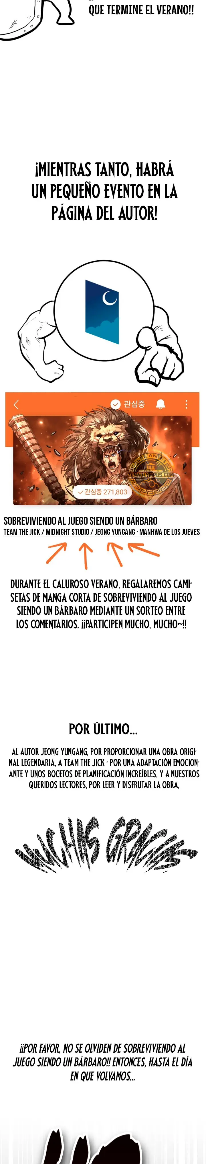 Sobreviviendo al Juego Siendo un Barbaro Capitulo 152.6 página 28